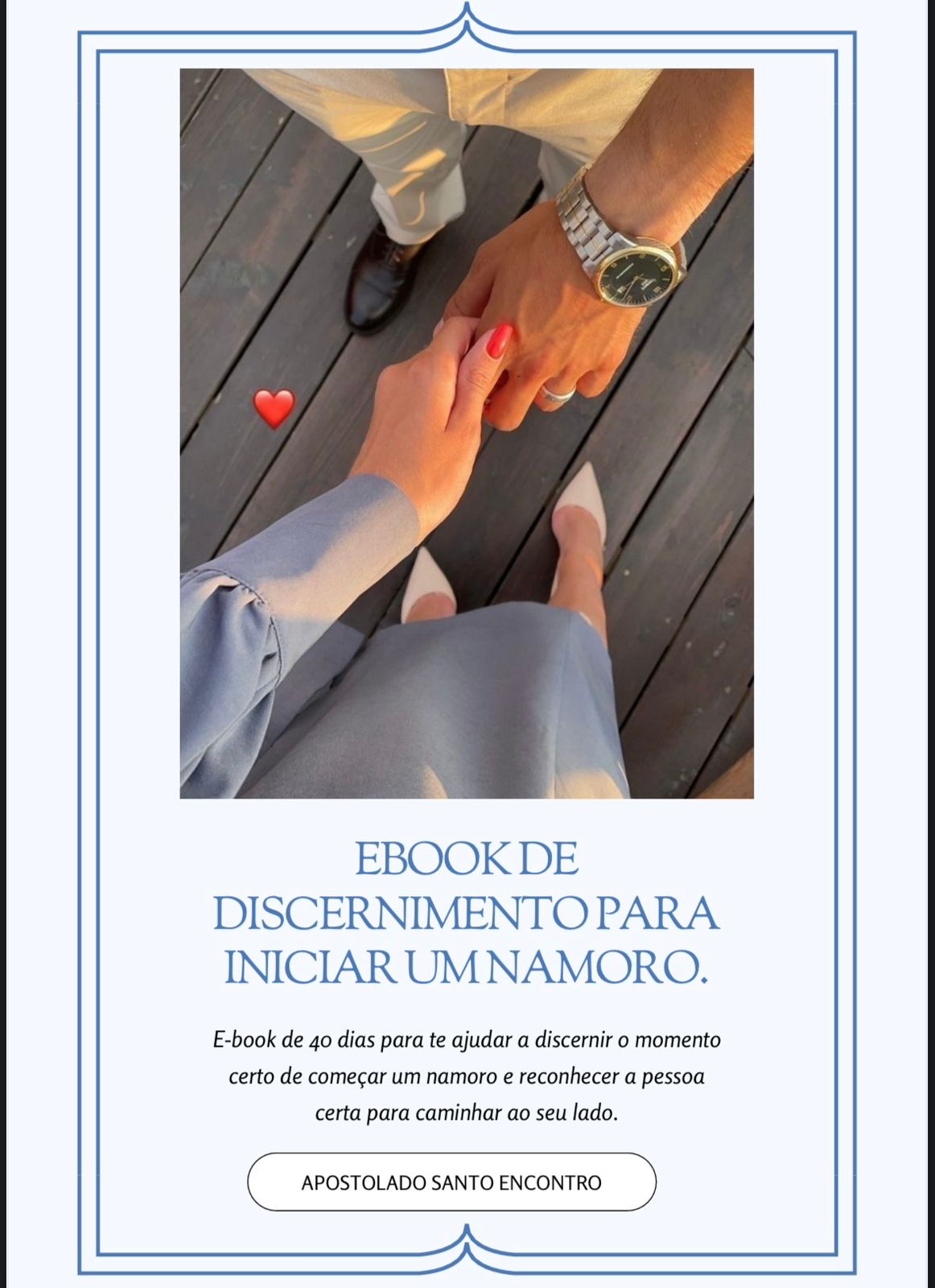 E-book 40 Dias para Preparação para o Namoro